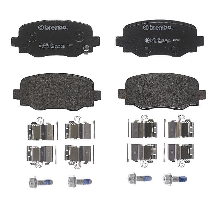 set placute frana,frana disc BREMBO PRIME LINE P 23 177