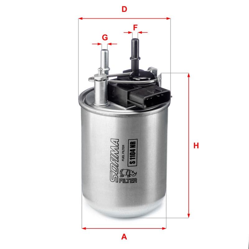 filtru combustibil SOFIMA S 1104 NR