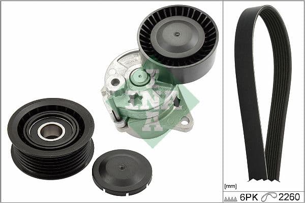 Set curea transmisie cu caneluri Schaeffler INA 529 0450 10