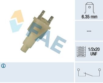 Comutator lumini frana FAE 24300
