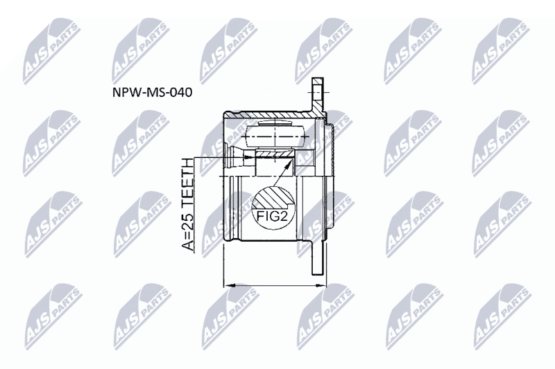 Set articulatie, planetara NTY NPW-MS-040