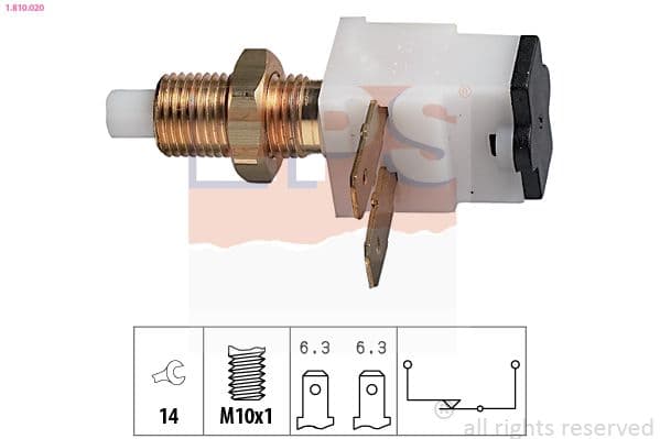 Comutator lumini frana EPS Made in Italy - OE Equivalent 1.810.020