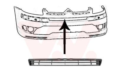 Grila radiator VAN WEZEL 0970510