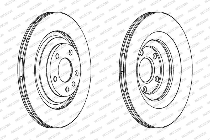 Disc frana FERODO PREMIER High Carbon DDF1240C