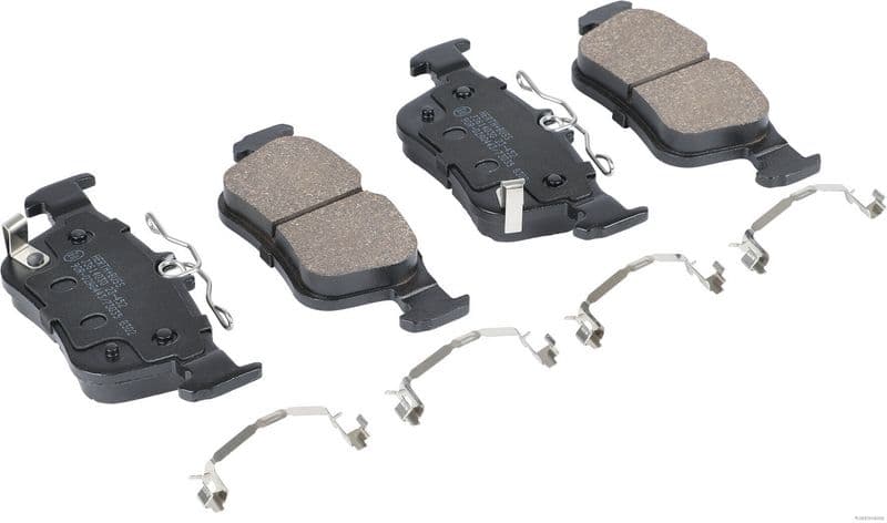 set placute frana,frana disc HERTH+BUSS JAKOPARTS J3614030