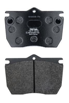 set placute frana,frana disc TEXTAR 2901602