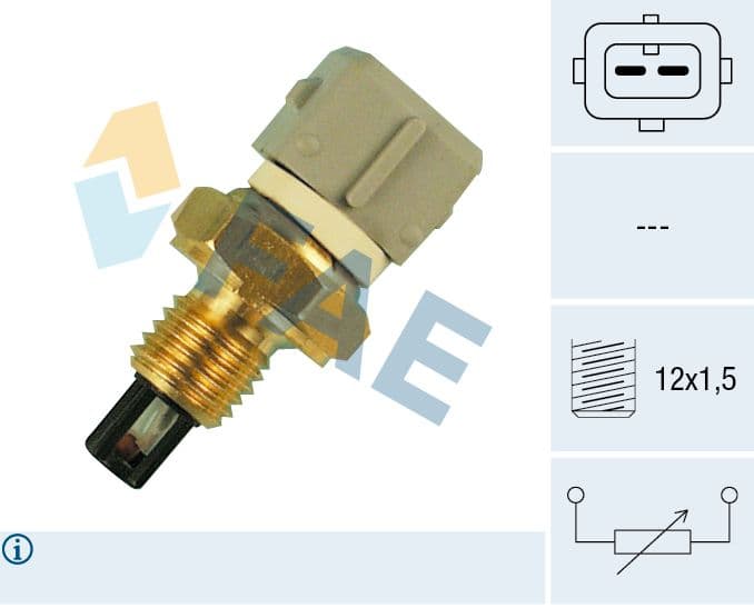 senzor,temperatura aer admisie FAE 33180