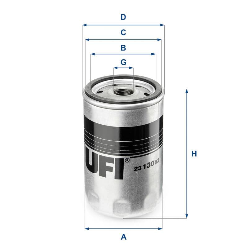 Filtru ulei UFI 23.130.03