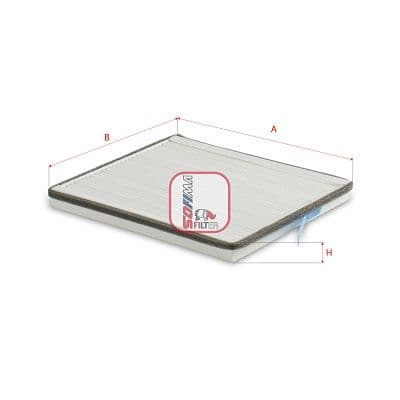 Filtru, aer habitaclu SOFIMA S 3127 C