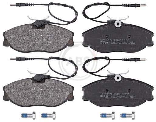 set placute frana,frana disc ABS 36977