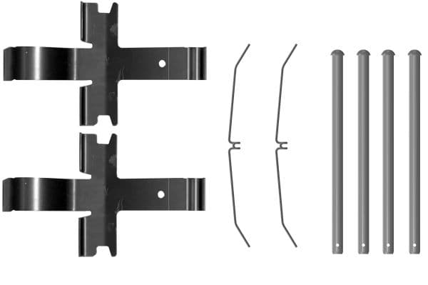 Set accesorii, placute frana TEXTAR 82552400