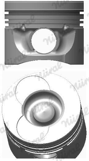Piston NÜRAL 87-743107-00