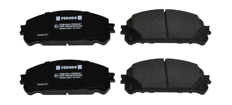 set placute frana,frana disc FERODO PREMIER FDB4354