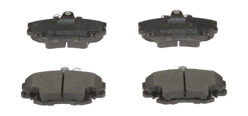 set placute frana,frana disc JURID 571526D