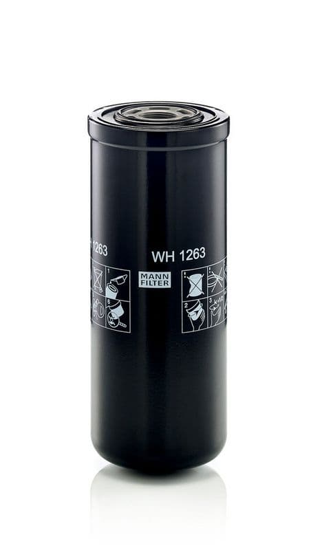 Filtru hidraulic, cutie de viteze automata MANN-FILTER WH 1263