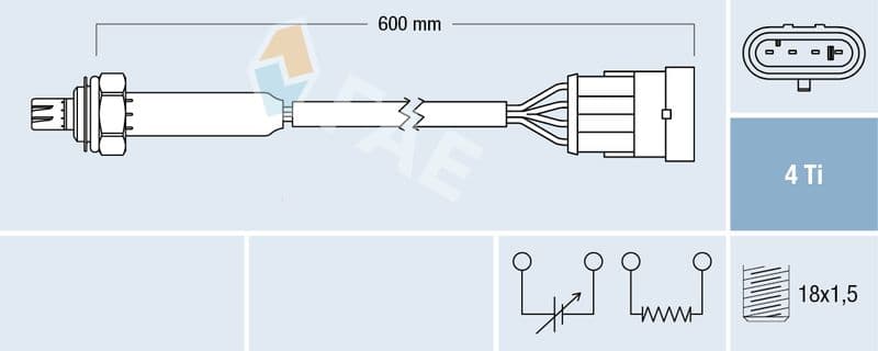 Sonda Lambda FAE 77183
