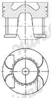 Piston NÜRAL 87-422400-10