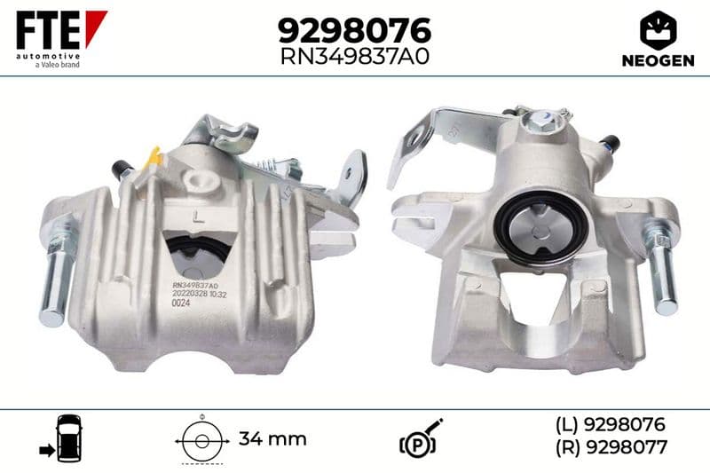 Etrier frana FTE NEOGEN 9298076