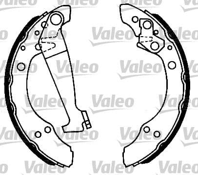 Set saboti frana VALEO 562051