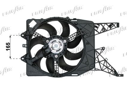 Ventilator, radiator FRIGAIR 0507.2011