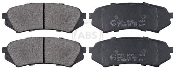 set placute frana,frana disc ABS 37226