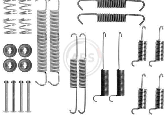 Set accesorii, sabot de frana ABS 0712Q