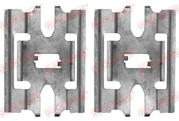 Set accesorii, placute frana QUICK BRAKE 109-1663