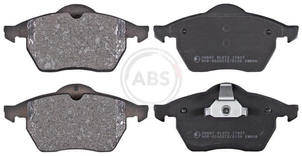 set placute frana,frana disc ABS 36897