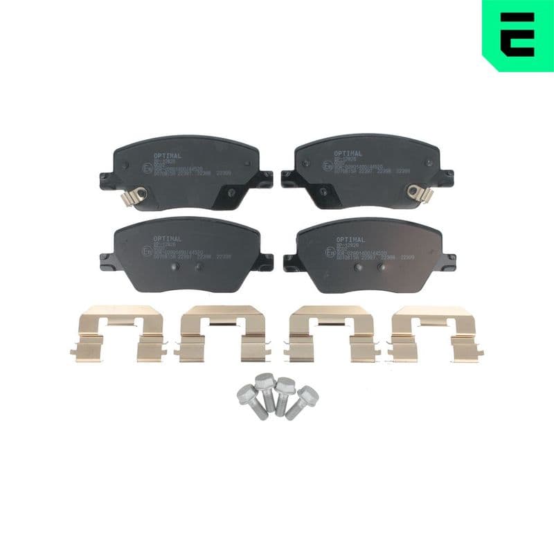 set placute frana,frana disc OPTIMAL BP-12826