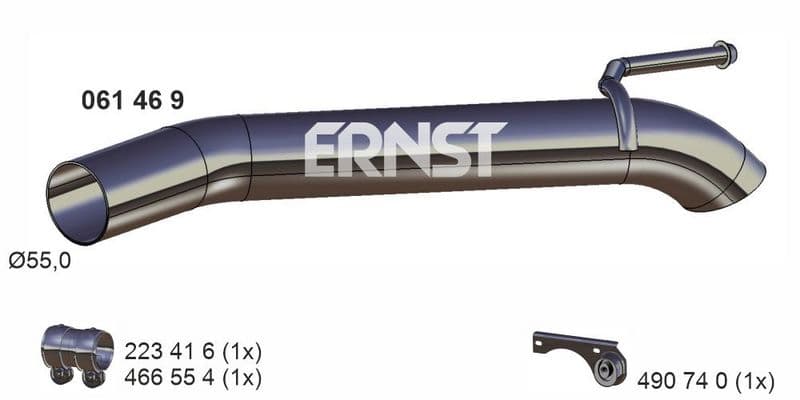 Racord evacuare ERNST 061469