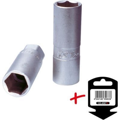 Set chei tubulare, bujie KS TOOLS 911.3804-E