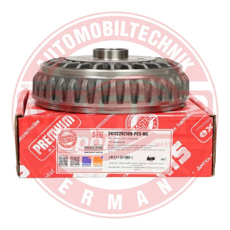 Tambur frana MASTER SPORT 2411220216B-PCS-MS