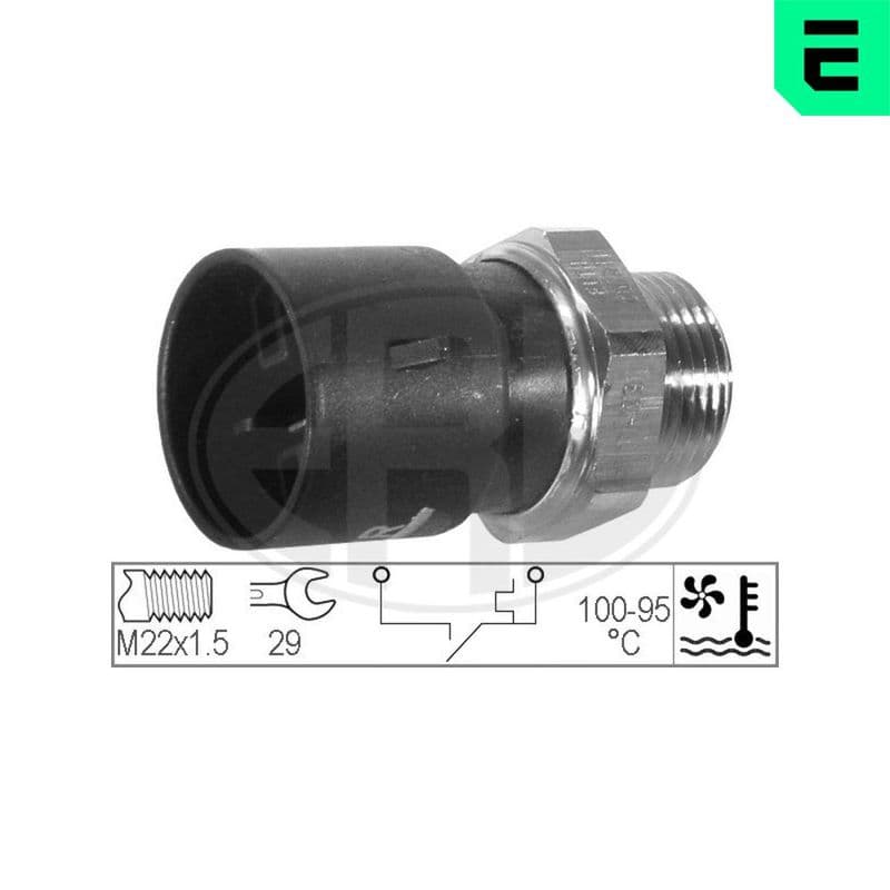 Comutator temperatura, ventilator radiator ERA OE 330298