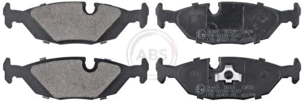 set placute frana,frana disc ABS 36489