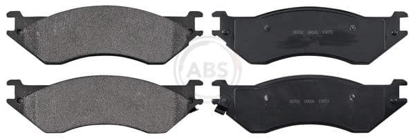 set placute frana,frana disc ABS 38702