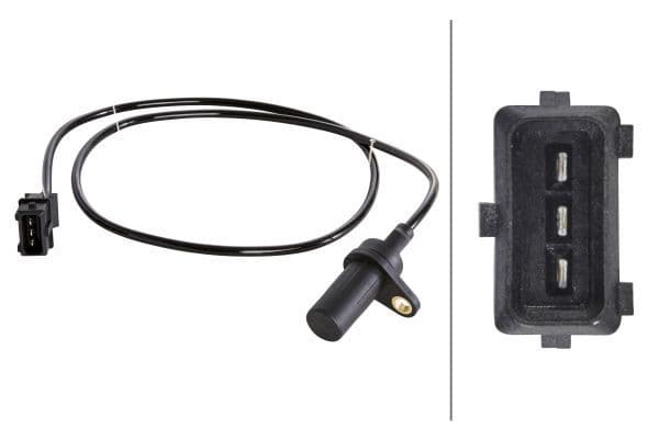 Senzor impulsuri, arbore cotit HELLA 6PU 009 146-451
