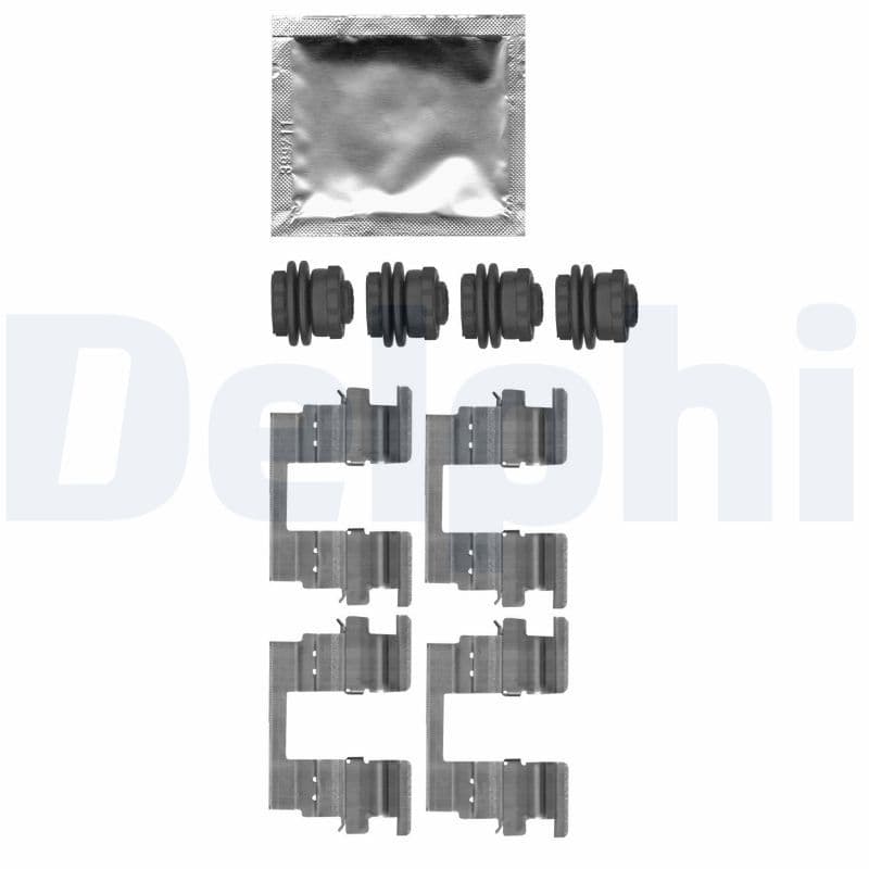 Set accesorii, placute frana DELPHI LX0666