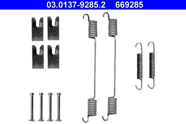 Set accesorii, sabot de frana ATE 03.0137-9285.2