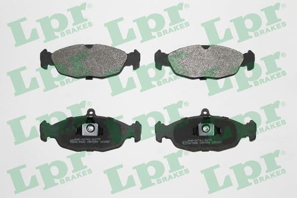 set placute frana,frana disc LPR 05P599