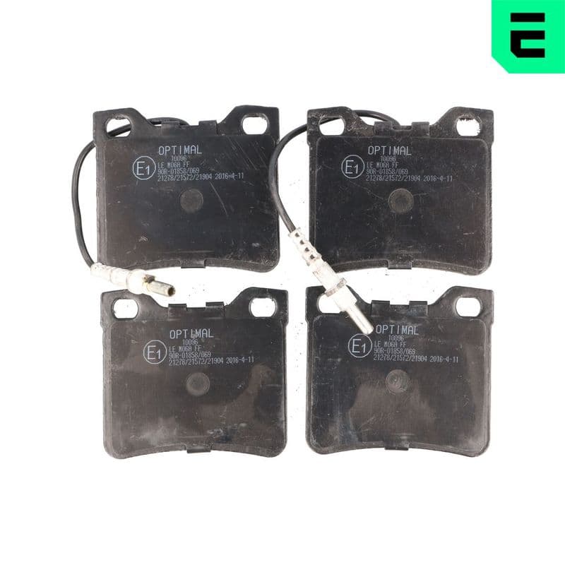 set placute frana,frana disc OPTIMAL BP-10096