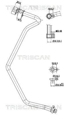 conducta presiune variabila,aer conditionat TRISCAN 9010 10050