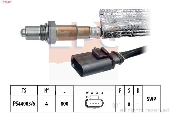 Sonda Lambda EPS 1.998.499