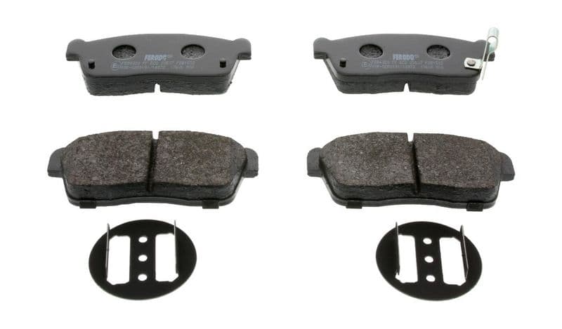 set placute frana,frana disc FERODO PREMIER ECO FRICTION FDB1532