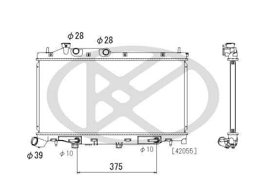 Radiator, racire motor KOYORAD PL093792