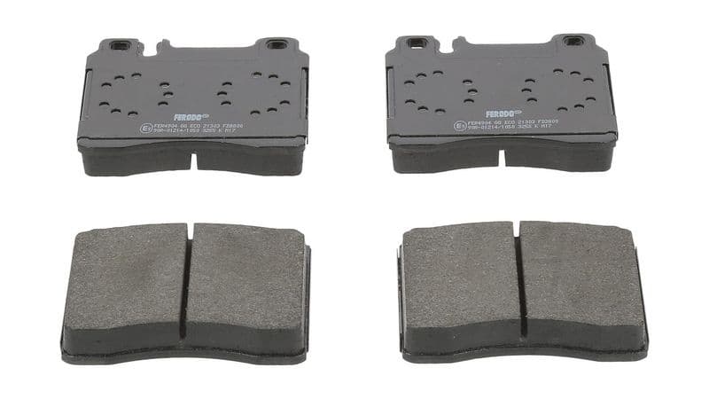 set placute frana,frana disc FERODO PREMIER ECO FRICTION FDB800