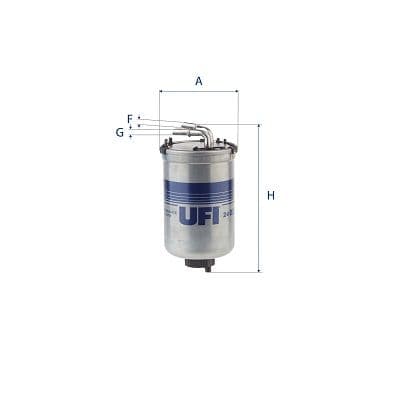 filtru combustibil UFI 24.022.00