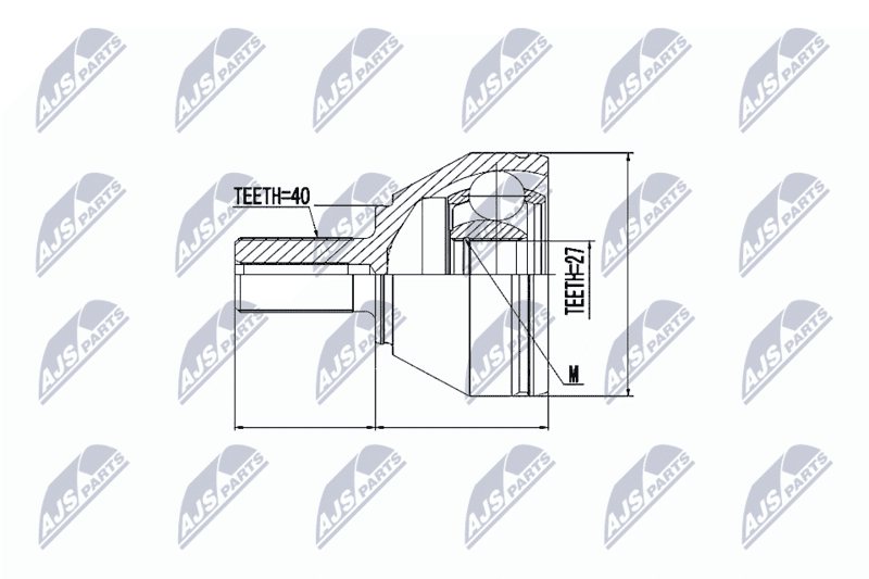 Set articulatie, planetara NTY NPZ-LR-004