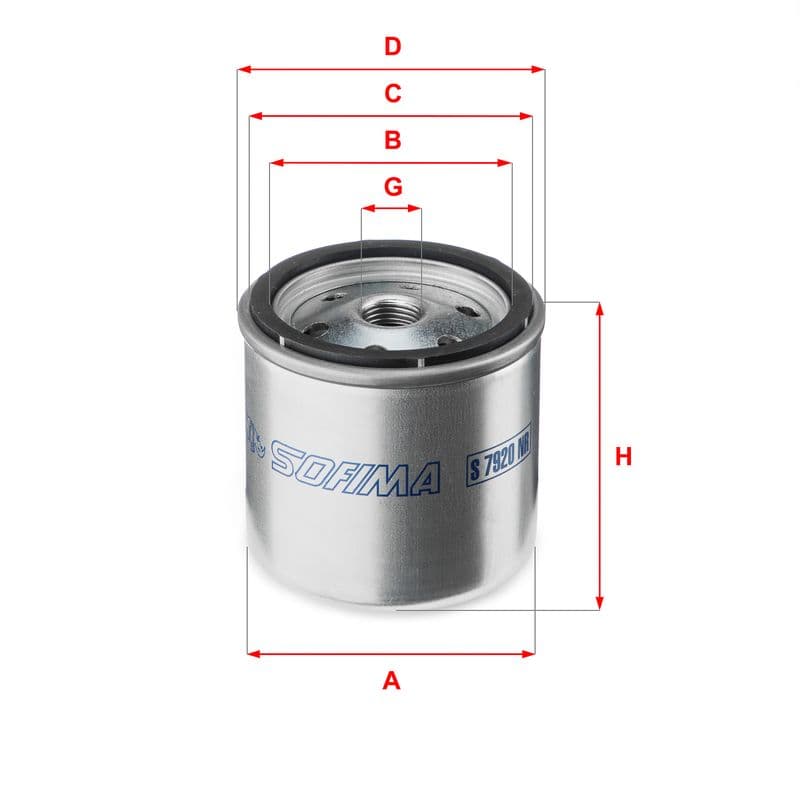 filtru combustibil SOFIMA S 7920 NR
