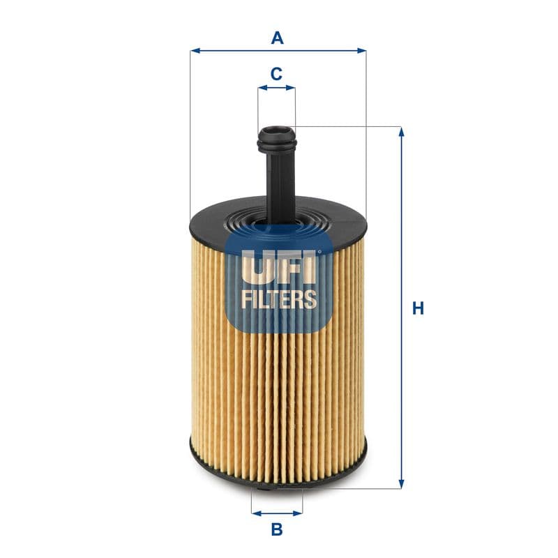Filtru ulei UFI 25.023.00