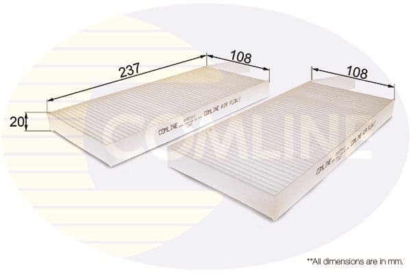 Filtru, aer habitaclu COMLINE EKF270-2